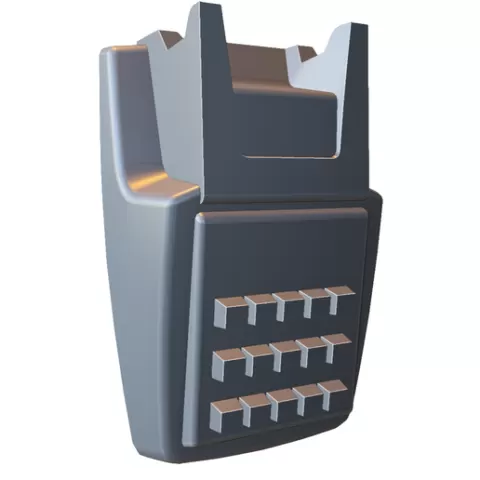 Retro Push-Button Telephone