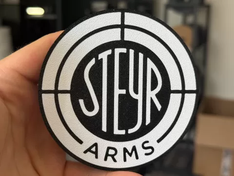 Steyr Arms Logo coaster