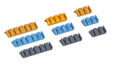 USB cable organizer (screw mount or use command strips) - Muliple Sizes