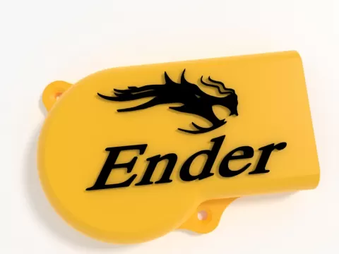 Ender 3 and Ender 3 Pro Fan Silencer Shrouds for PSU