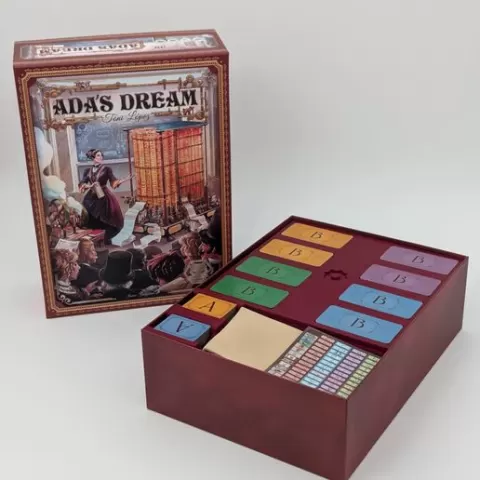Adas Dream Insert Kickstarter - Sleeved & Unsleeved!