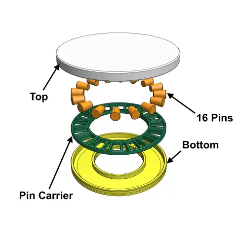 Mini Turntable (100mm lazy susan)