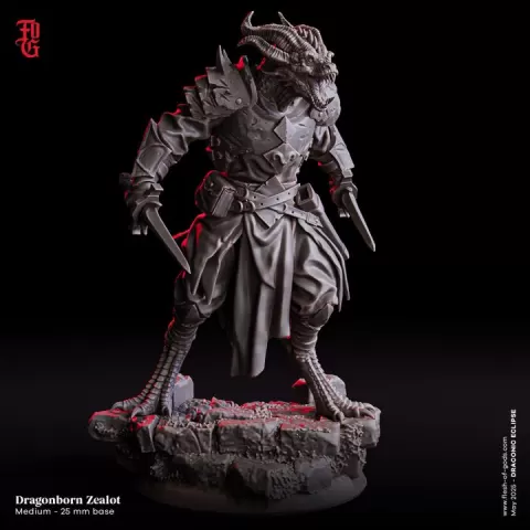 Dragonborn Zealot by Flesh of Gods