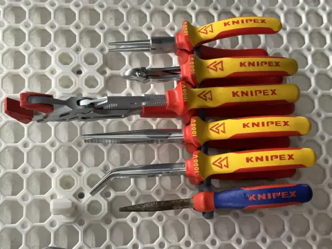 Plier holder 1-6x for Multiboard (PushFit)
