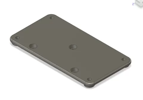 Plate Mount for Evotech Tail Tidy