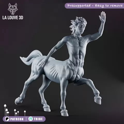 centaur man by La Louve 3D