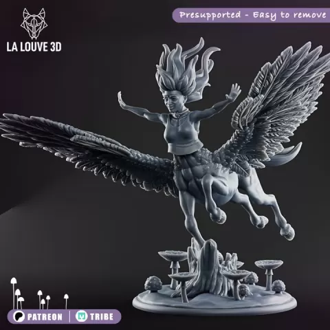 centaur pegaze by La Louve 3D