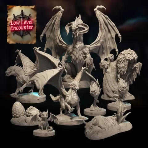 Swamp Pack: Dragon's Nest Bundle by Low Level Encounter