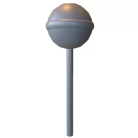 Round Lollipop 3D Model
