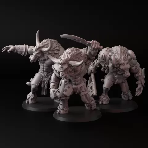Minotaurs by Crosslances