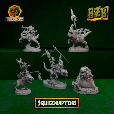 Squigoraptors by Big Zkreen Boyz