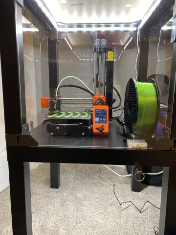 Lack Enclosure v2 modified to print on the Mini