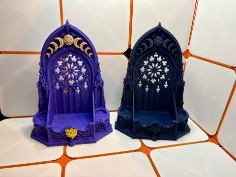 Moonlit Reliquary Gothic Tarot & Esoteric Holder
