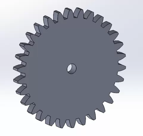 Engranes Rectos (Spur Gears) Modulo 2 Dientes 10-60