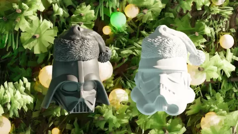 Darth Vader & StormTrooper Star Wars - Christmas Ornament