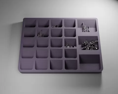 Screw Organizer Box for Repairs & Disassembly