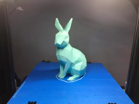 Low Poly Easter Bunny