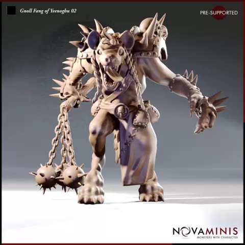 Gnoll Fang of Yeenoghu 02 by NovaMinis