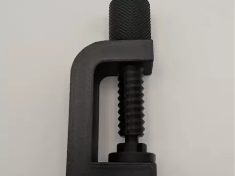 2 inch String C - Clamp, Textured Knob Clamp