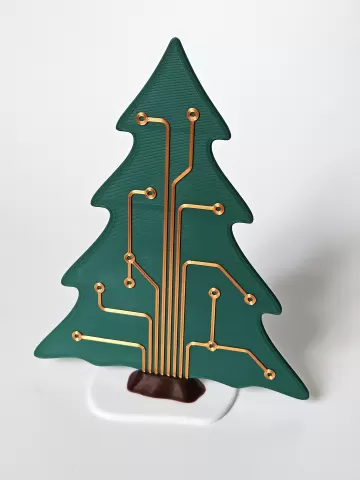 Decorative PCB Christmas tree