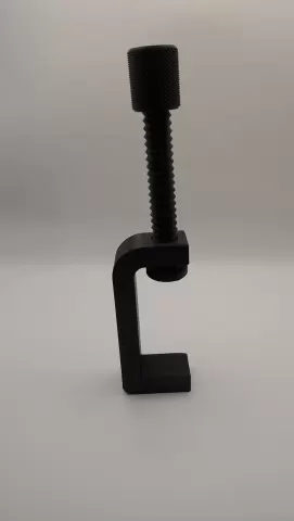 3 inch strong c- clamp, textured knob