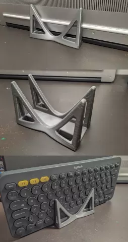Vertical laptop stand