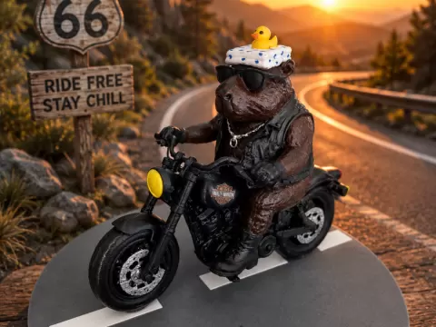 Harley Hank – The Road Capybara