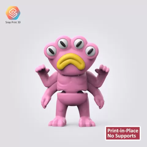 Flexi Alien E by SNAP PRINT 3D