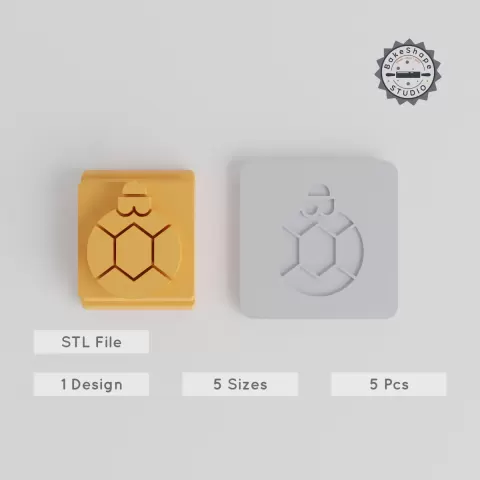Bauble Stamp Tile Set, 20-40mm, Perfect for Clay, Cookies & Soft Materials, Christmas Ornament Decorating Collection PRODUCT_3488