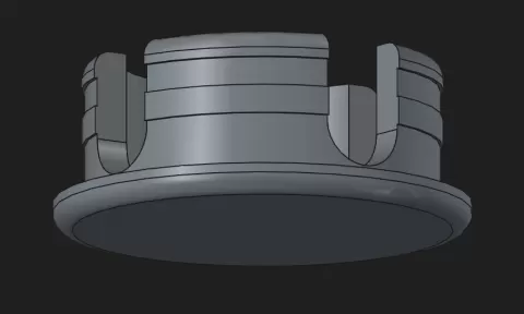 KTM 1x90 Adventure frame/swingarm pivot plug