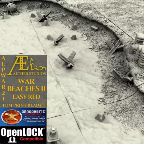 AEPWAR21 - War Beaches II Easy Red by Aether Studios