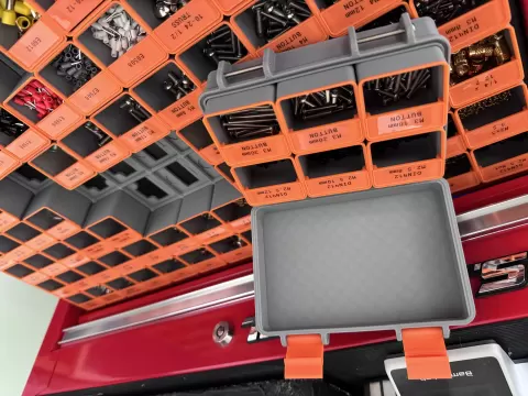 Rugged Box for Gridfinity 5U Bins