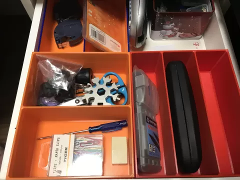 IKEA Alex drawer unit inserts