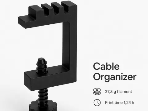Desk Cable Organizer