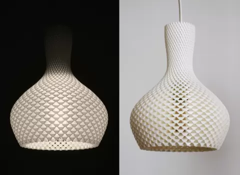 Perimeter Origami Lampshade