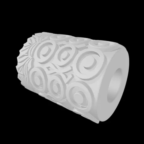 Hand Texture Roller Stamp RS260307 STL File