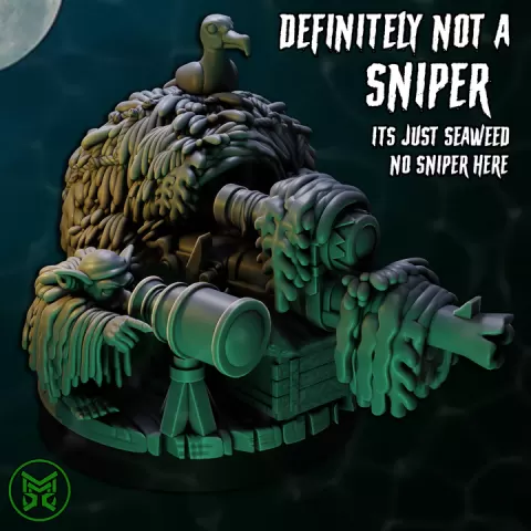 Pirate Commandos - Sniper by Mekka Miniatures