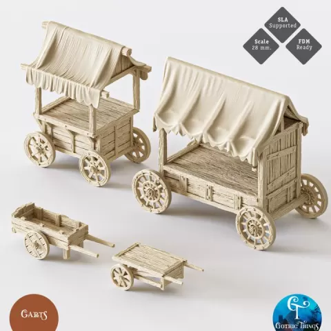 Carts by Gothic Things