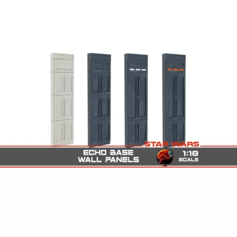 Echo Base Wall Panels 1-18 scale Hasbro Kenner