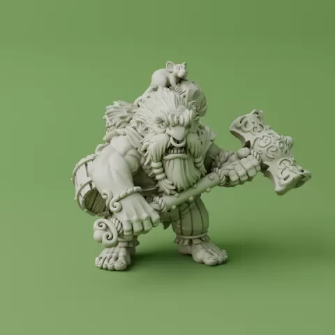 Borik the hermit by Durgin Paint Forge