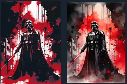Darth Vader HueForge