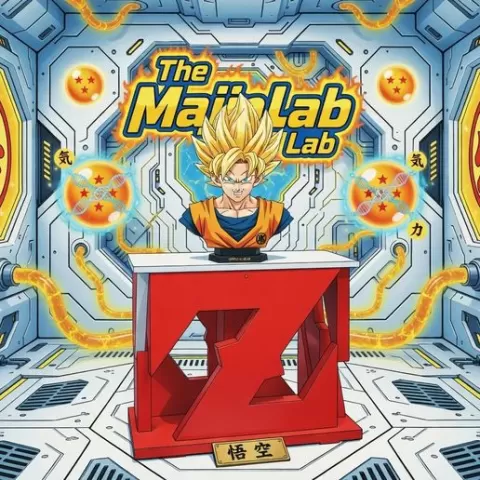 Life Size Dragon Ball Z Display Podium Table – Collector Showcase 822mm tall cut at 320x Stand