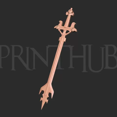 Voltron Blazing Sword 3d print model by Printhub