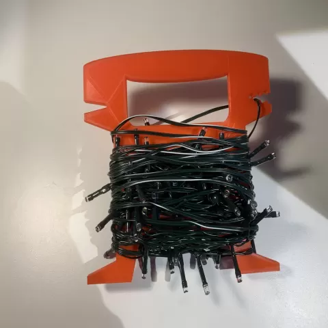 Christmas Light Storage
