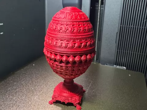 Fabergé Egg — Ornate Jewelled Filigree Egg
