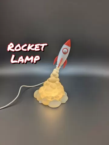 Rocket Lamp
