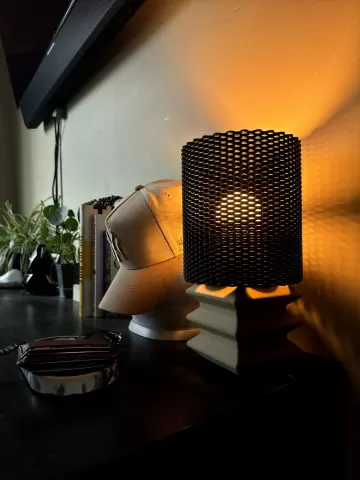 Mesh Pillar - Modern and Unique Table Lamp