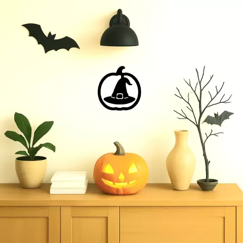 Decoration en forme de citrouille