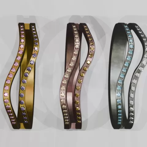 Dual Wave ring