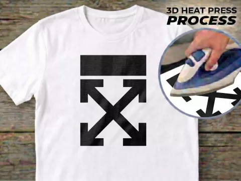 T-shirt Print - OffWhite